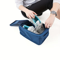 Portable Zipper Shoes Bag Lightweight Dustproof Bag Versatile Travel Bag