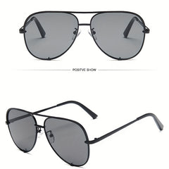 Top Bar Aviator Sunglasses for Men Women UV400