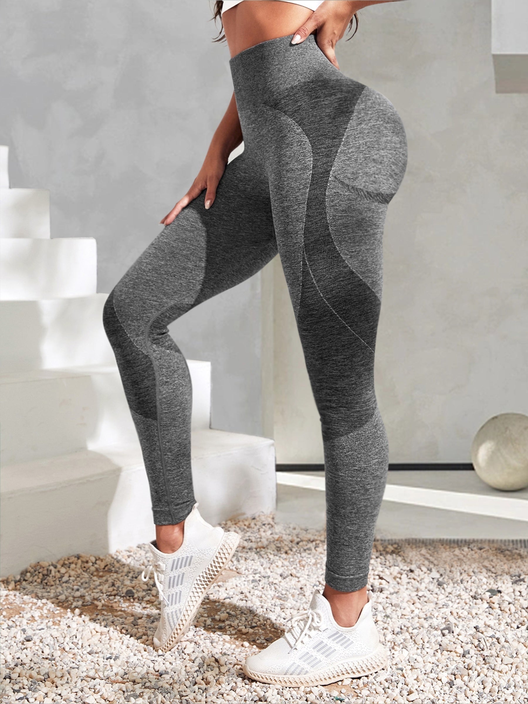 High Waist Yoga Leggings Tummy Control Butt Lifting Workout Pants