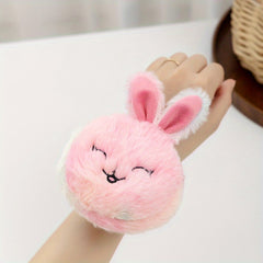 Plush Animal Circle Coin Purse for Kids