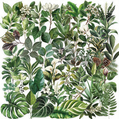 50pcs Botanical Plant & Flower Waterproof Stickers for Water Bottles Laptops