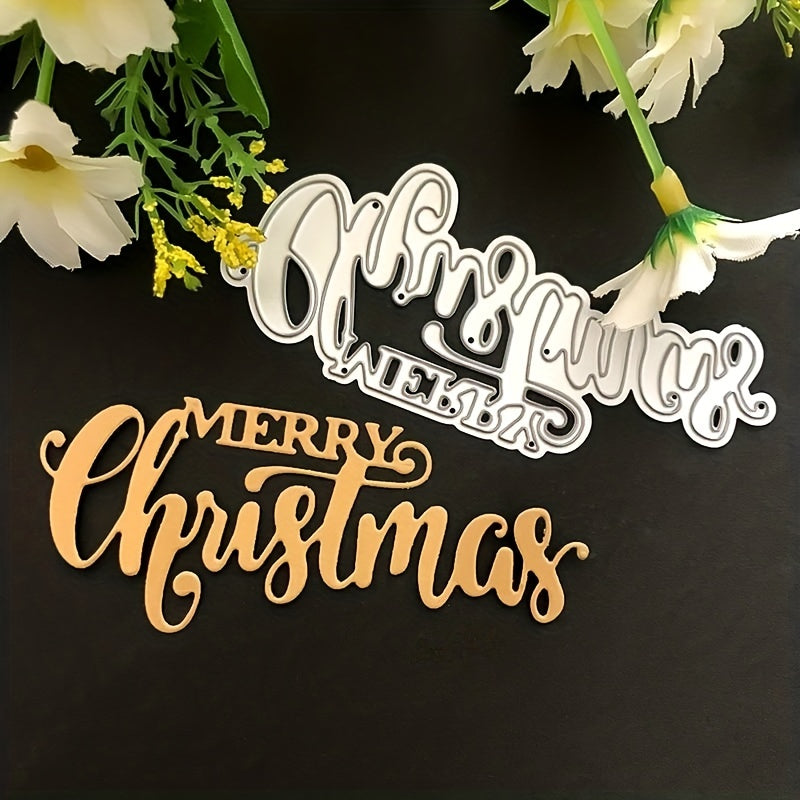 Christmas Tree House Deer Metal Cutting Dies for DIY Greeting Card Scrapbooking