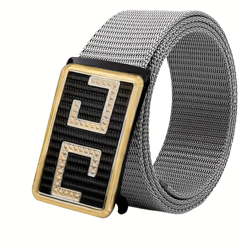 Sense Men's Belt Slider Belt Two C Business Casual Belt