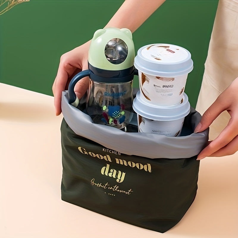 Large Capacity Insulation Bag Portable Waterproof Lunch Bag