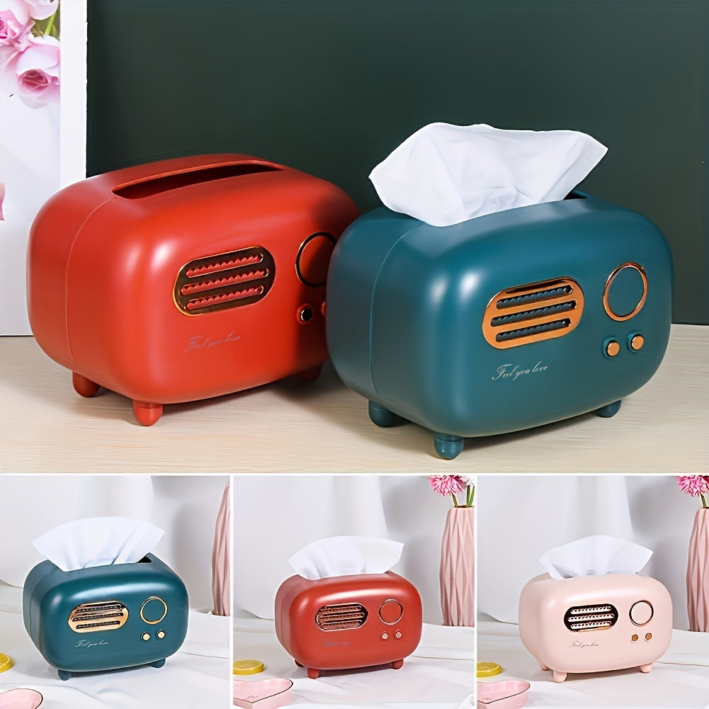 Tissue Box Ornaments Storage Organizer Decorative Box Office Napkin Box
