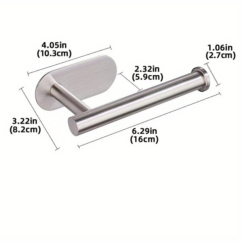 Stainless Steel Tissue Holder Storage Rack Bathroom Kitchen