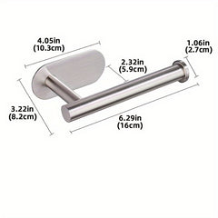 Stainless Steel Tissue Holder Storage Rack Bathroom Kitchen