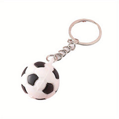 Kids Sports Keychain Set Football Soccer Basketball Tennis Creative Cartoon Gift