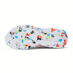 Men's Lace-Up Running Shoes Lightweight Breathable Sneakers