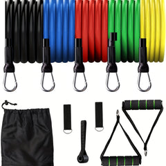 Resistance Bands Set Handles Legs & Ankle Straps for Training & Therapy