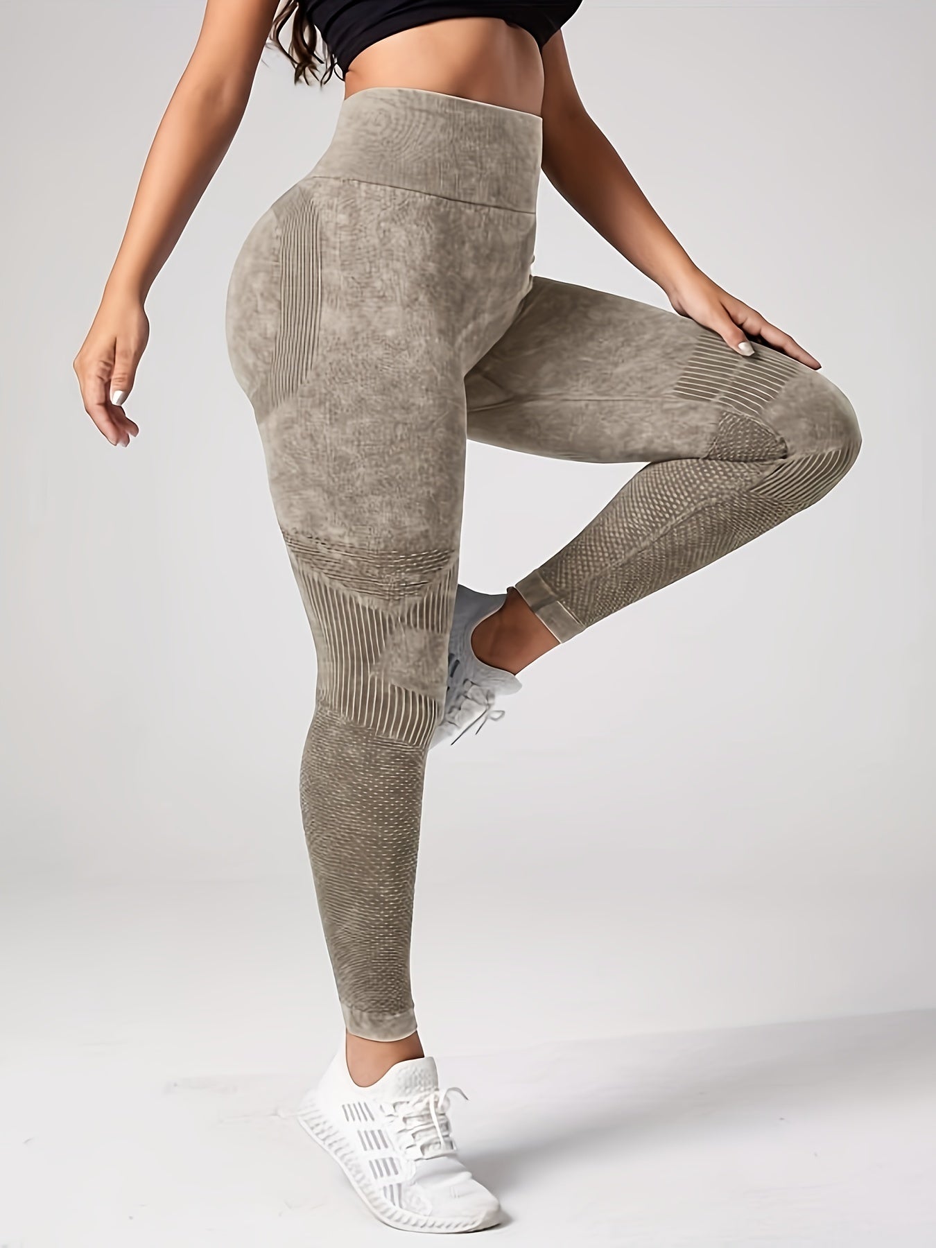 High Waist Yoga Leggings Fitness Running Quick Drying Tight