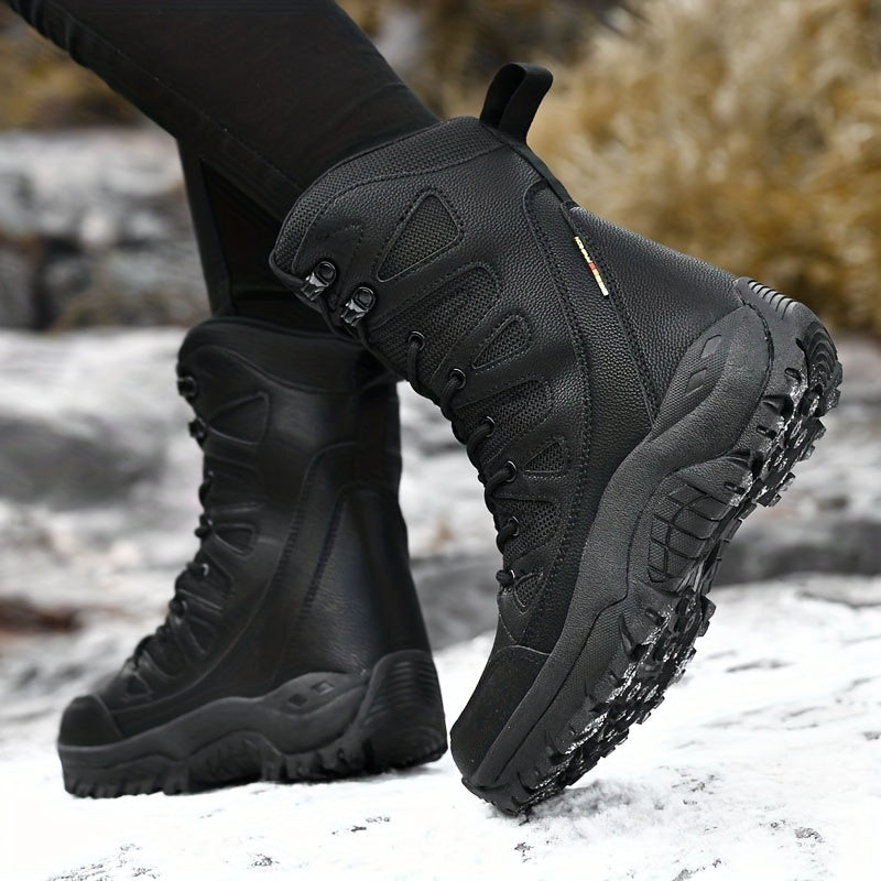 Military Thick Sole Combat Boots Non Slip Tactical Boots
