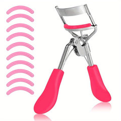 Eyelash Curler Lash Curler With 10 Refills Fits All Eye Shapes