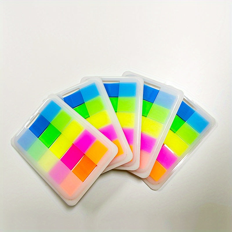 500 Sheets Transparent Sticky Notes 5 Pack