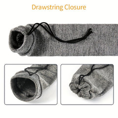 Waterproof Storage Bag Dustproof Knitted Sleeve Organizer Sock Case Carrying Bag
