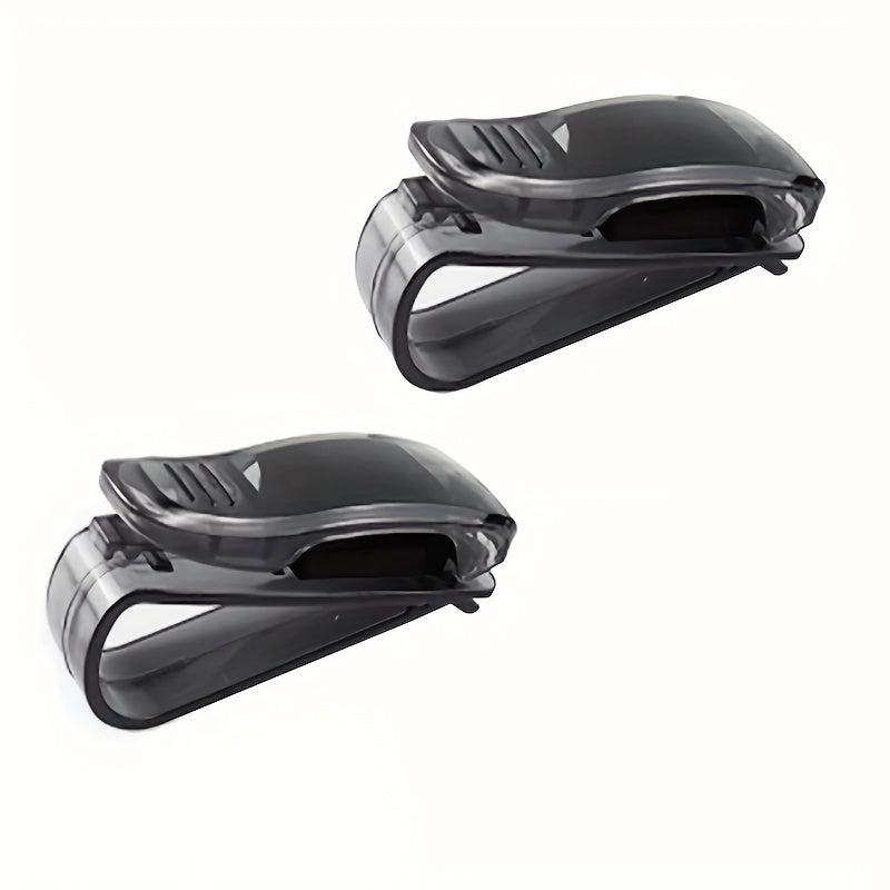 2pcs Mini Sunglasses Clip for Car Sun Visor