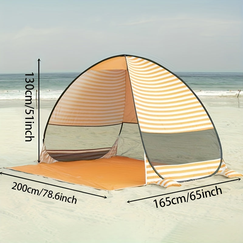 UPF 50 Pop Up Beach Tent Sun Shelter Outdoor Park And Beach