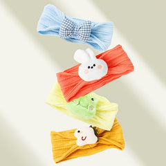 Newborn Baby Headscarf Hair Circle Comfortable Bow Style