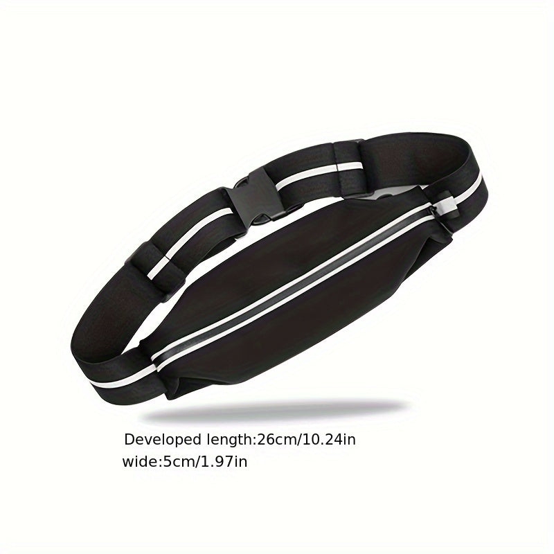 Reflective Waterproof Running Waist Bag Elastic Phone Bag