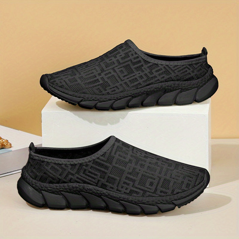 Women's Mesh Mule Sneakers Slip On Outdoor Shoes
