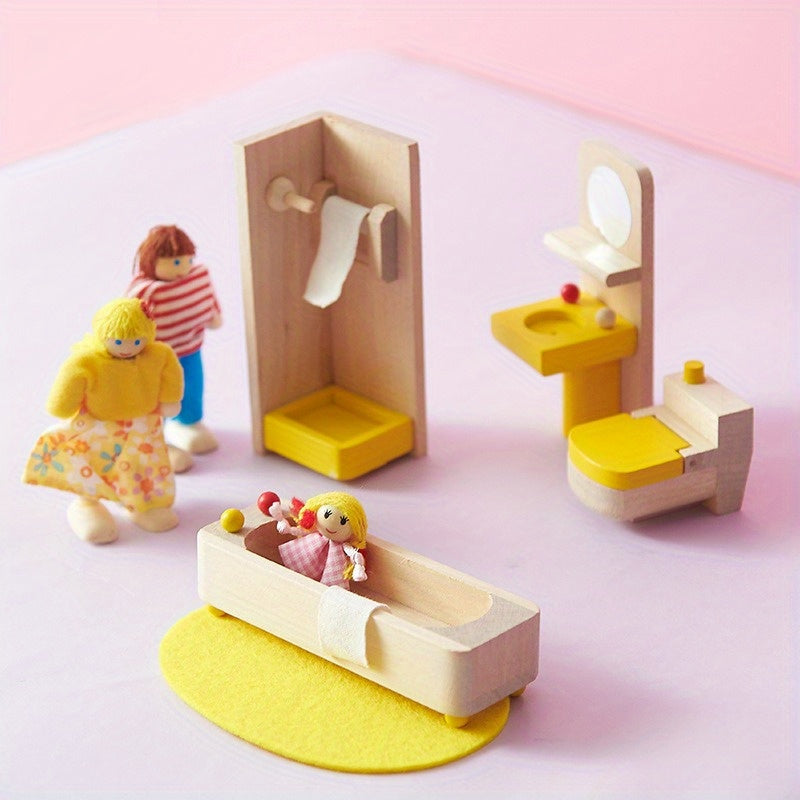 Mini Simulation Doll House Furniture Set