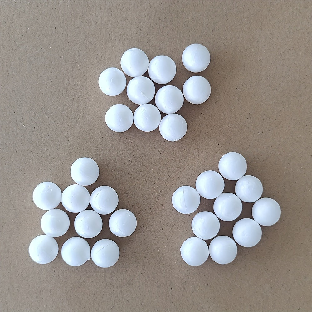 30pcs 0.8inch Foam Craft Balls for Arts & Ornaments Polystyrene Round Balls
