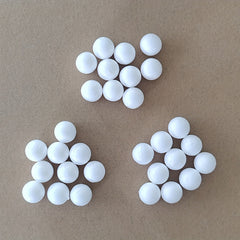 30pcs 0.8inch Foam Craft Balls for Arts & Ornaments Polystyrene Round Balls