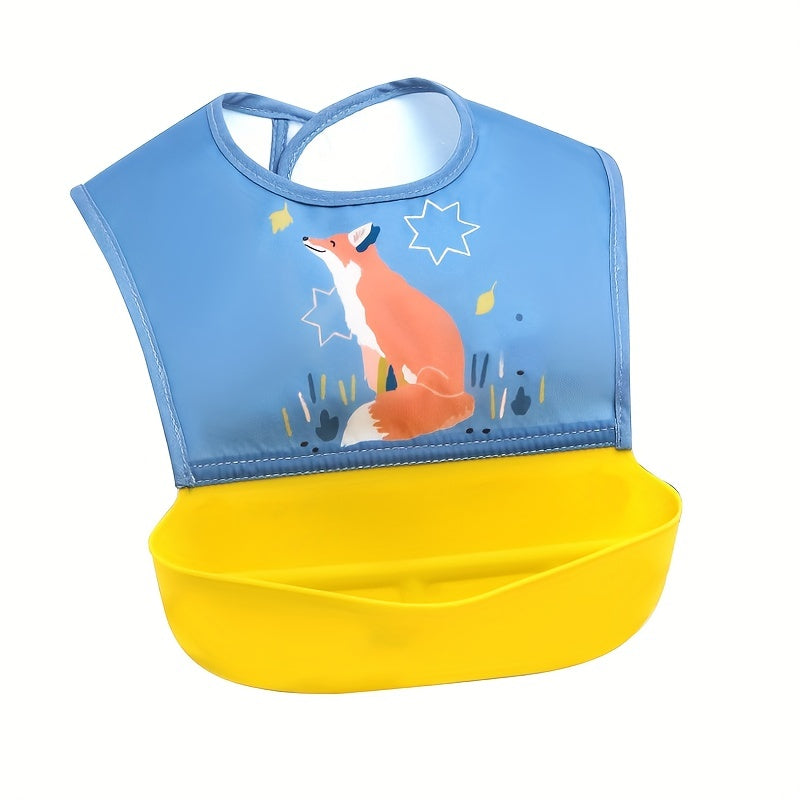 Waterproof Silicone Bib for Babies 6-24 Months