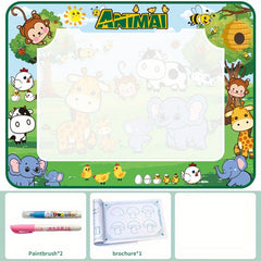 Magical Water Canvas Set with Reusable Graffiti Pen
