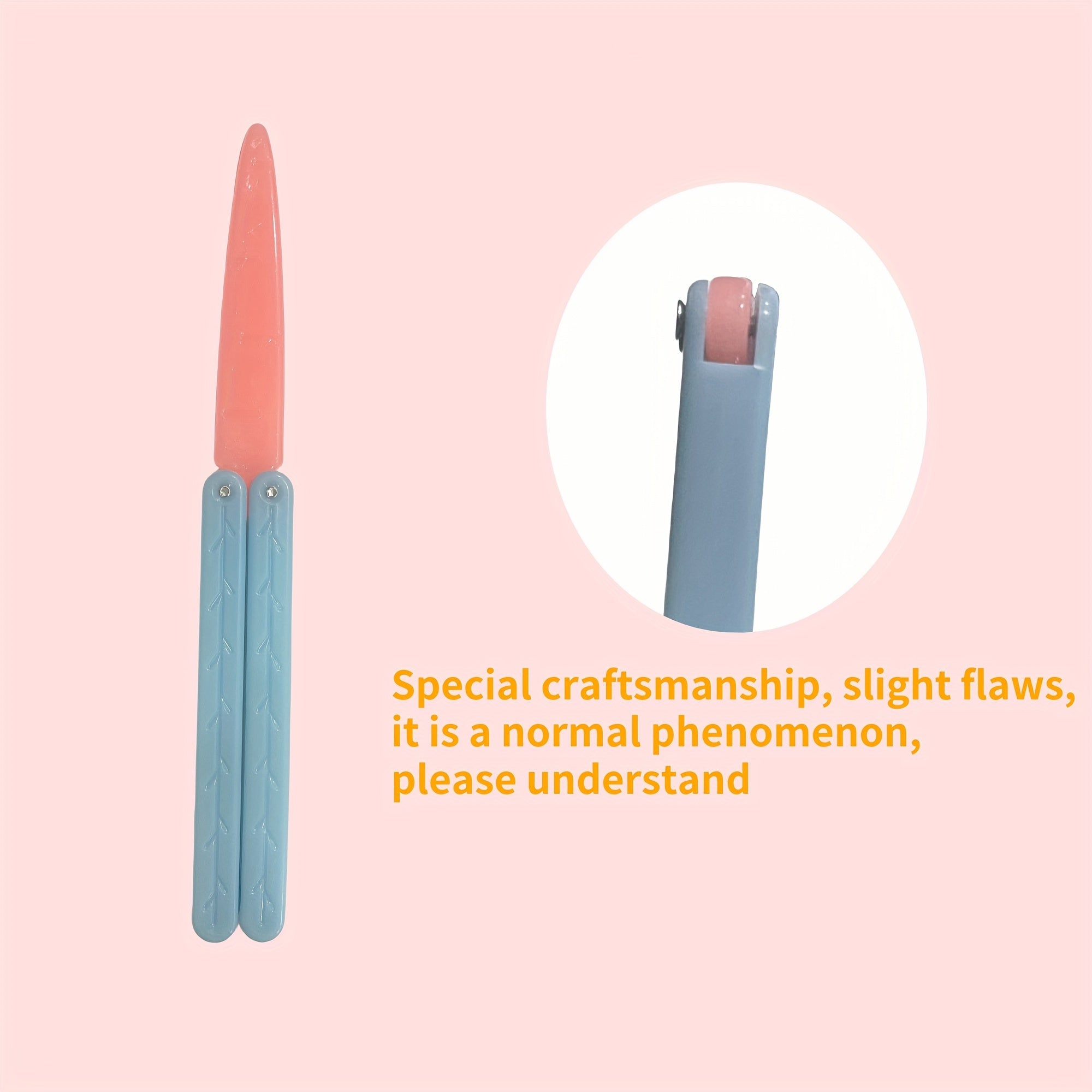 3D Gravity Luminous Butterfly Carrot Stress Relief Toy Gift