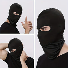 2 Hole Full Face Balaclava Mask Windproof Neck Warmer
