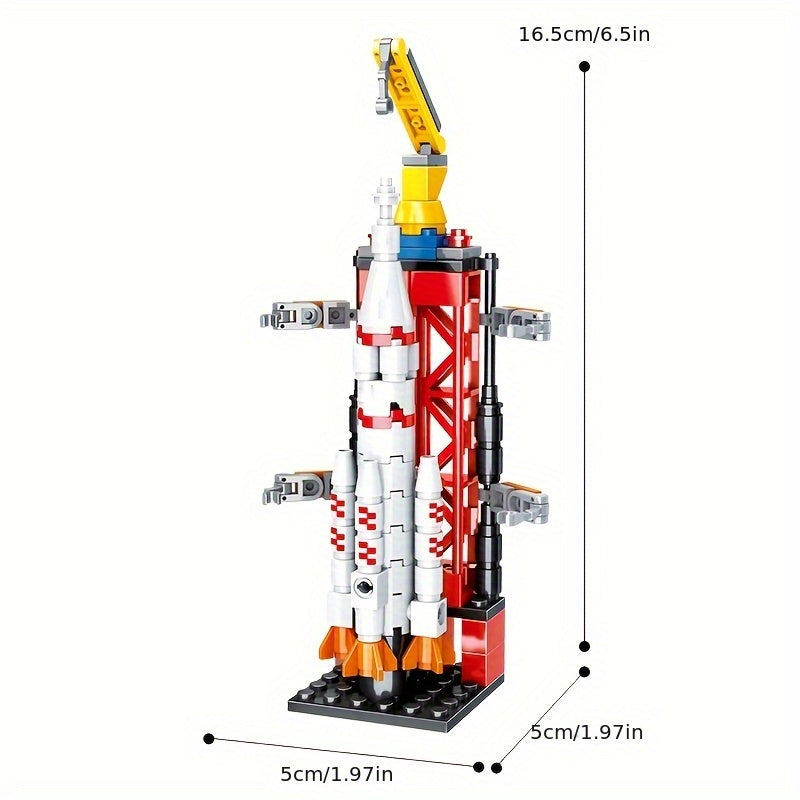 Engineering Vehicle Tank Space Battleship Military Series Puzzle Toy