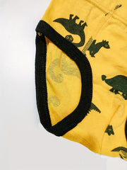 3pcs Boys Dinosaur Print Cotton Briefs Underwear Clothes