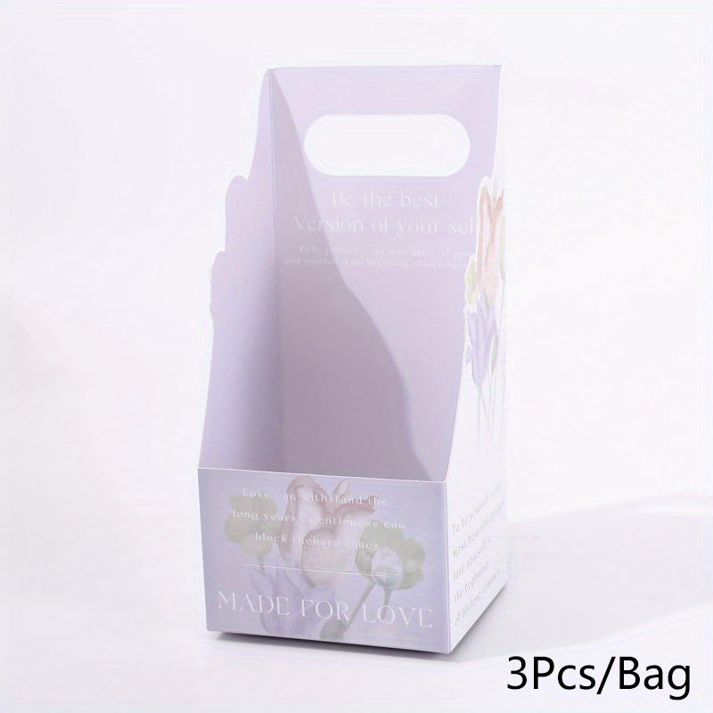 3pcs Mother's Spring Soft Love Flower Box