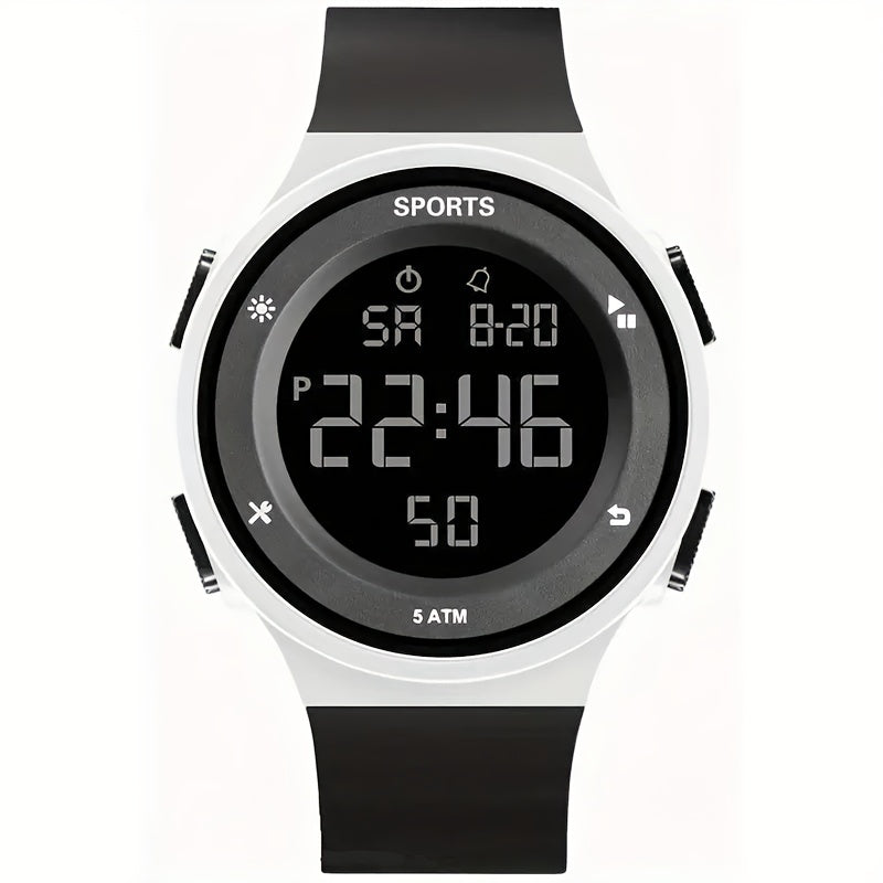 Sports Digital Electronic Watch Multifunction Boys Girls Men's Watch