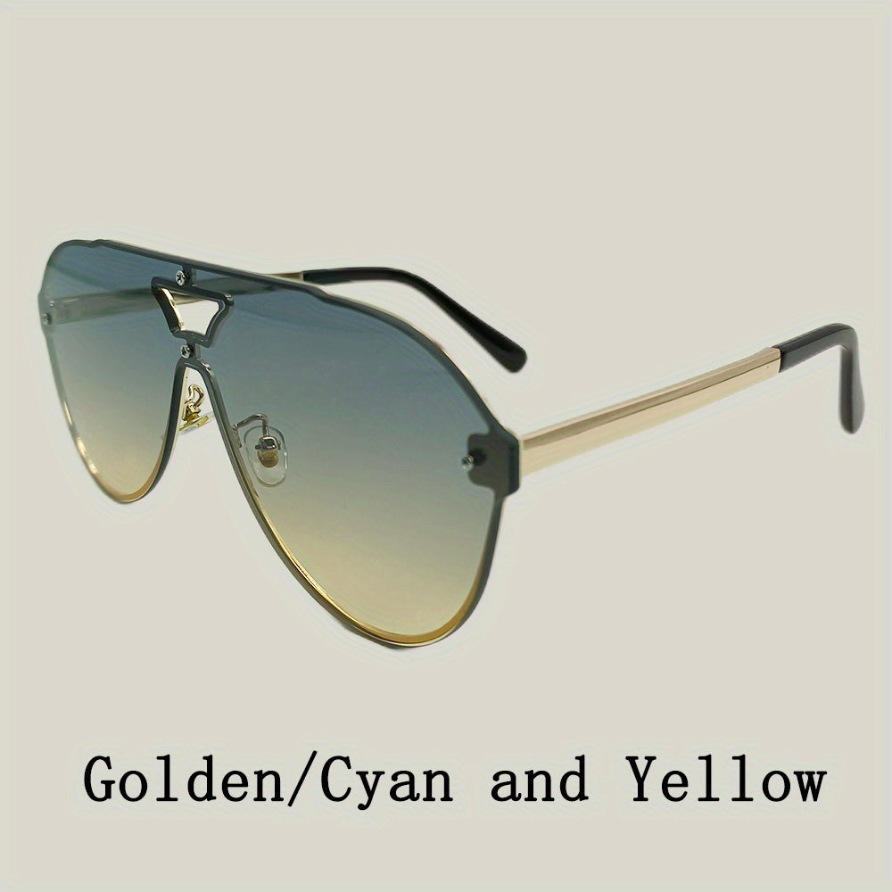 Aviator Sunglasses Gradient UV400 Sun Shades Beach Travel