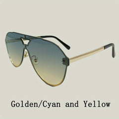 Aviator Sunglasses Gradient UV400 Sun Shades Beach Travel