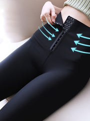 High Waist Yoga Sports Pants Tummy Control Leggings