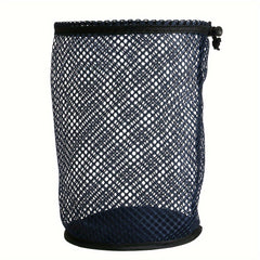Portable Golf Mesh Bag Ball Holder Drawstring Lightweight Outdoor Travel Cam