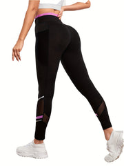 Pilates Yoga Workout Pants High Elastic Fitness Sports Leggings