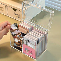 Acrylic Transparent Card Storage Box