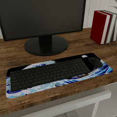 XL Anti-slip Mouse Pad - Boats & Waves Night Sky