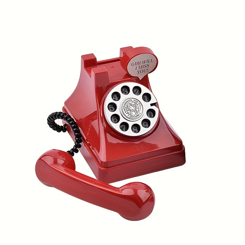 Vintage Telephone Piggy Bank for Boys and Girls