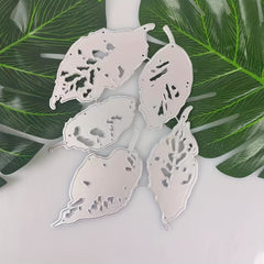 1pc Withered Leaf Metal Cutting Die DIY Card Scrapbook Diary Decoration