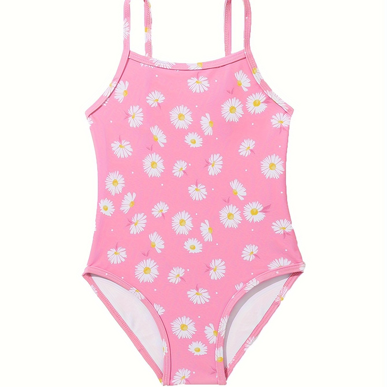 Toddler Girls Daisy Graphic 1 piece Swimsuit Summer Beach Gift