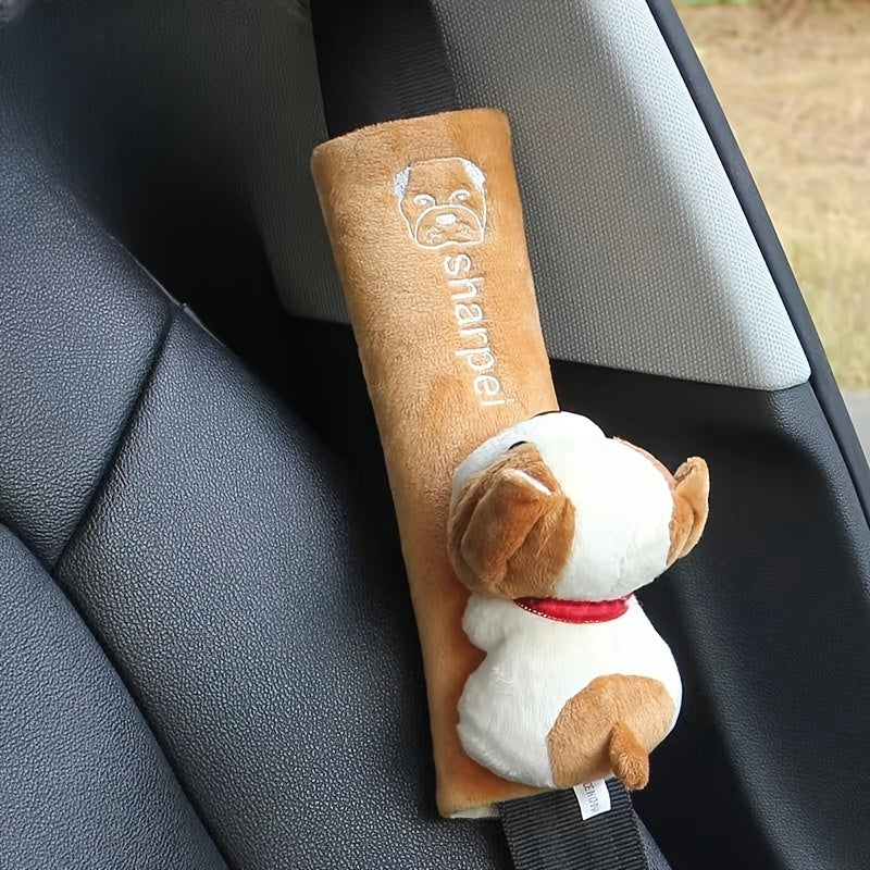 Cartoon Car Seat Belt Shoulder Cover - All Seasons Shoulder Pads