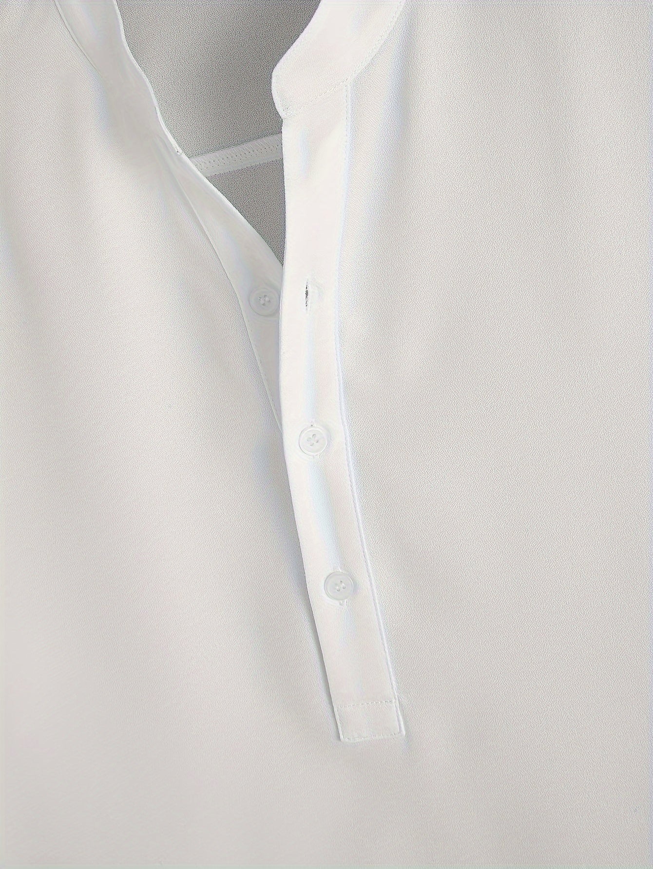 Men's Stand Collar Long Sleeve Shirt for Autumn