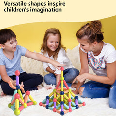 Kids Magnetic Building Blocks Toy Set - Creative Game for Boys and Girls