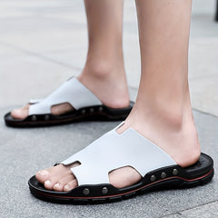 Men's Wear Resistant Non Slip Slides Indoor Outdoor Bathroom Beach