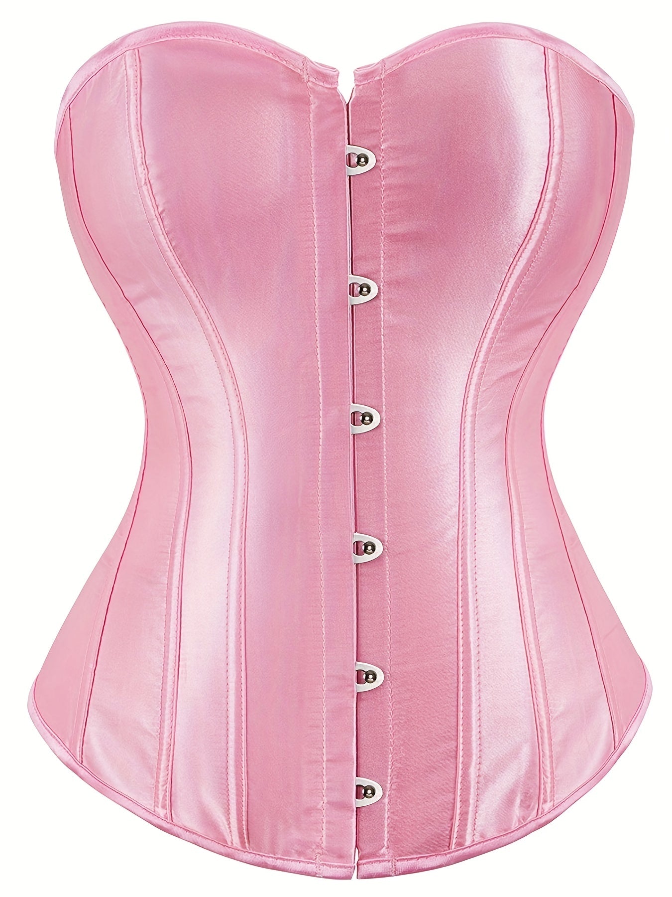 Strapless Corset Bustier Tummy Control Lace Up Slimmer Body Shaper Women's Linge